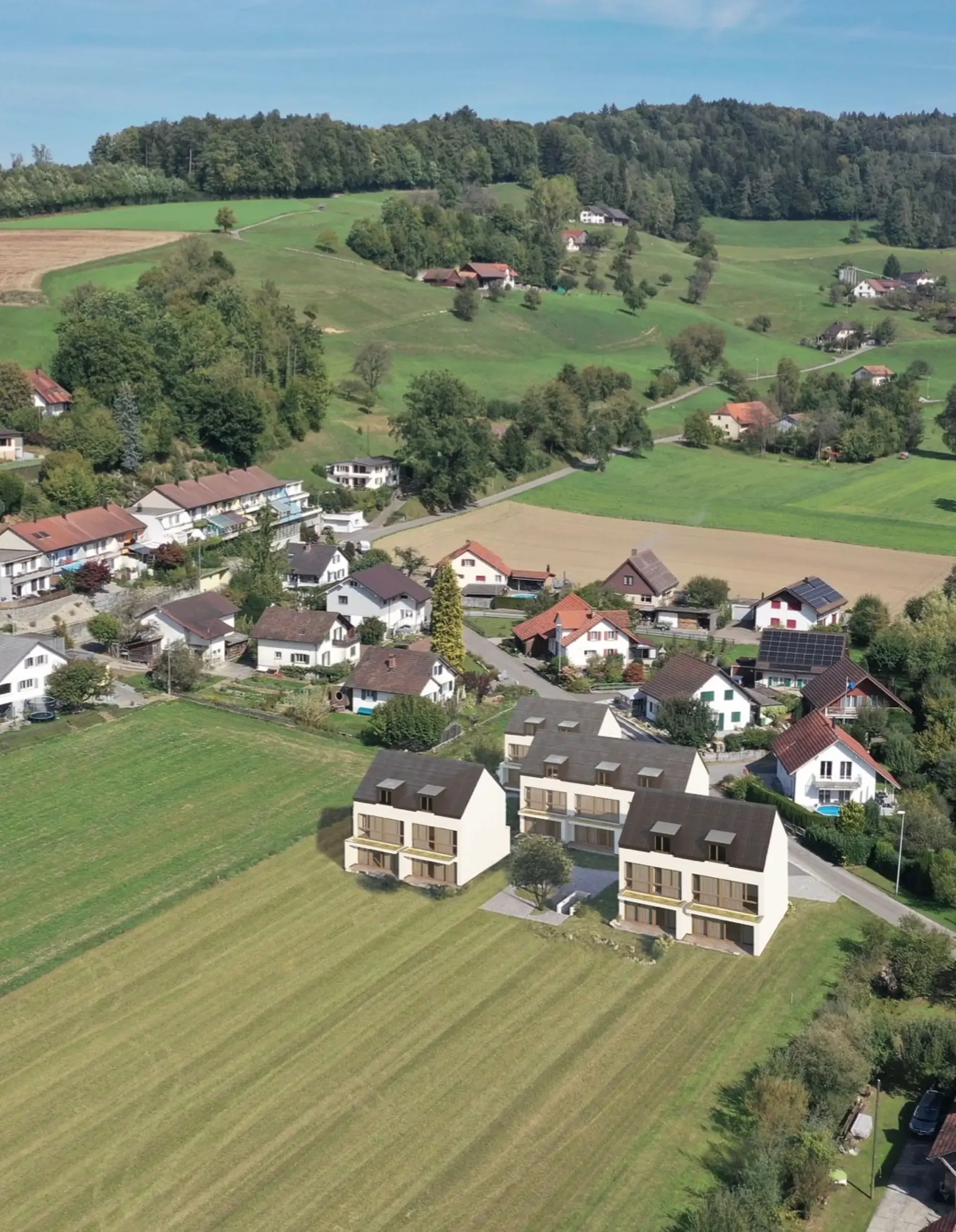 Esclusiva casa a schiera di 6,5 locali B.1 con finiture di alta qualità - Oberkulm AG