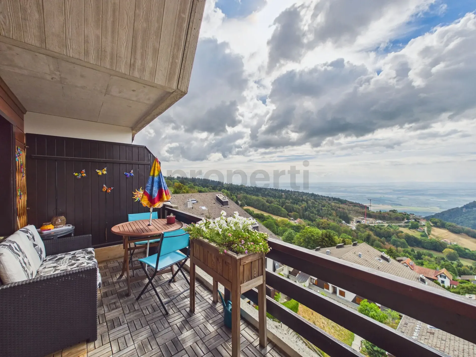 Panorama d'exeption - Beau duplex de 4.5 pièces à Sainte-Croix