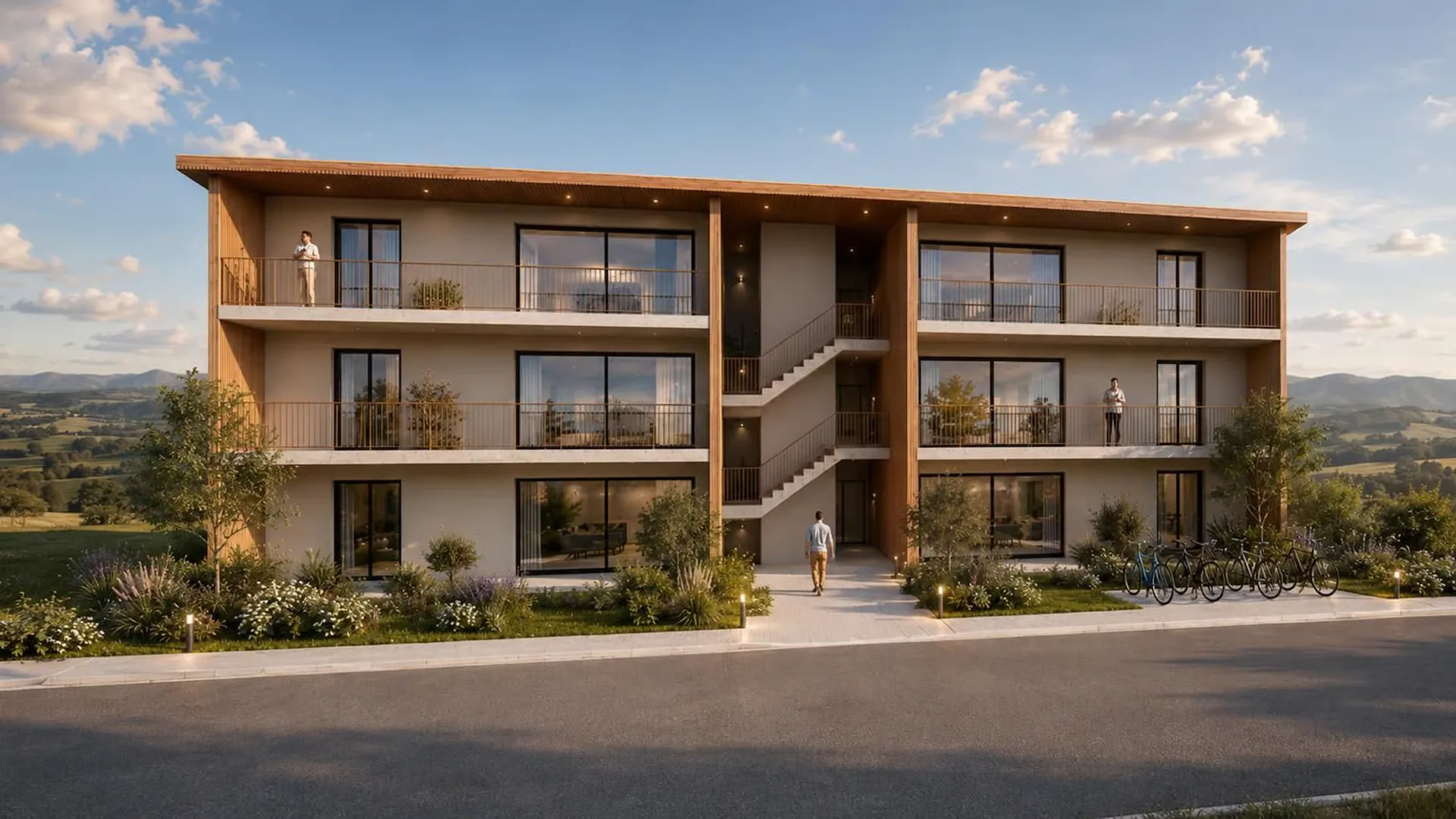 Projet de promotion immobilière - Vuisternens La Joux, à 10 minutes de Bulle