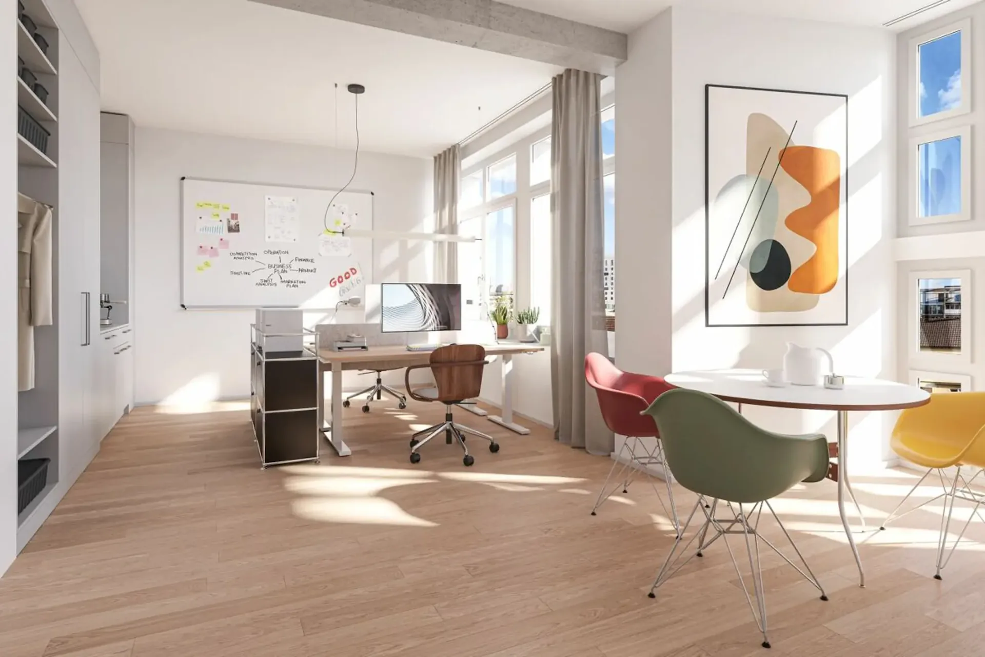 Spazio per le tue idee - piccoli uffici completamente sviluppati in SHIFT