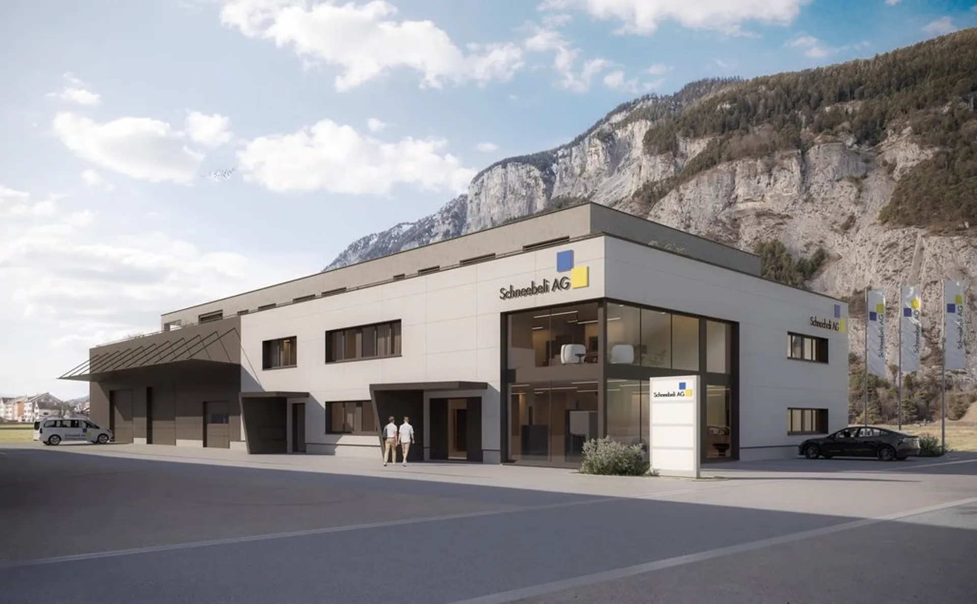 Places de parking pour camping-cars dans le garage souterrain
