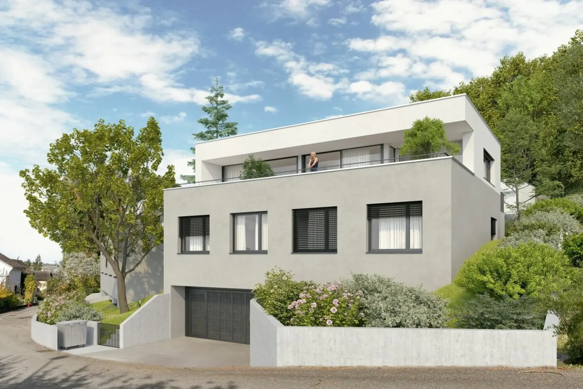 Vivere con una vista panoramica ad Arlesheim, Casa unifamiliare indipendente, N° 2