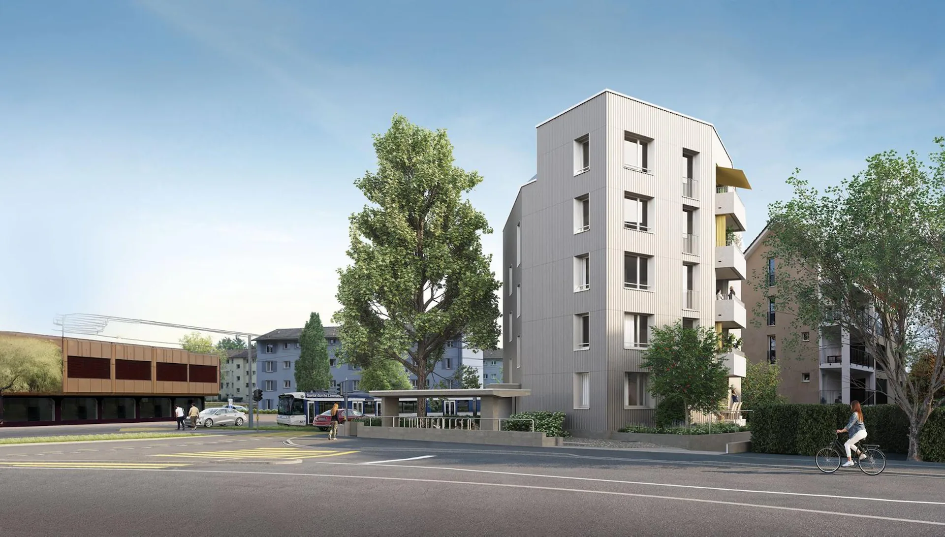 Urban gelegen. Grün gedacht. Unerwartet ruhig.
