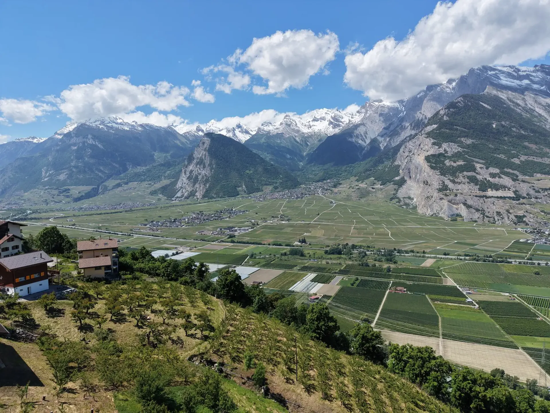 Baugrundstück mit außergewöhnlicher Panoramavista in Nendaz