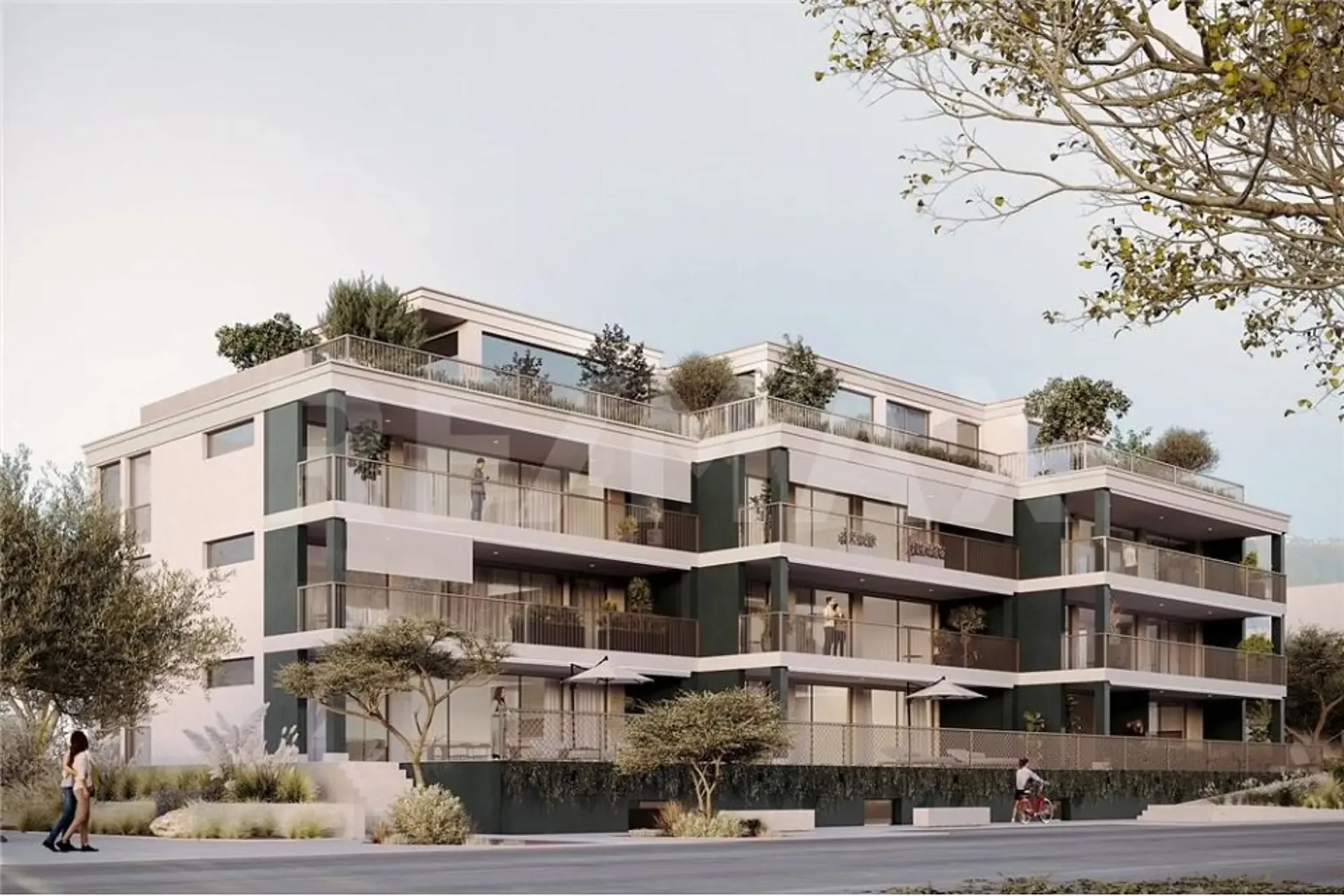 New building, modern 4.5-room apartment 007, 1st floor, individual interior design, fountain SZ