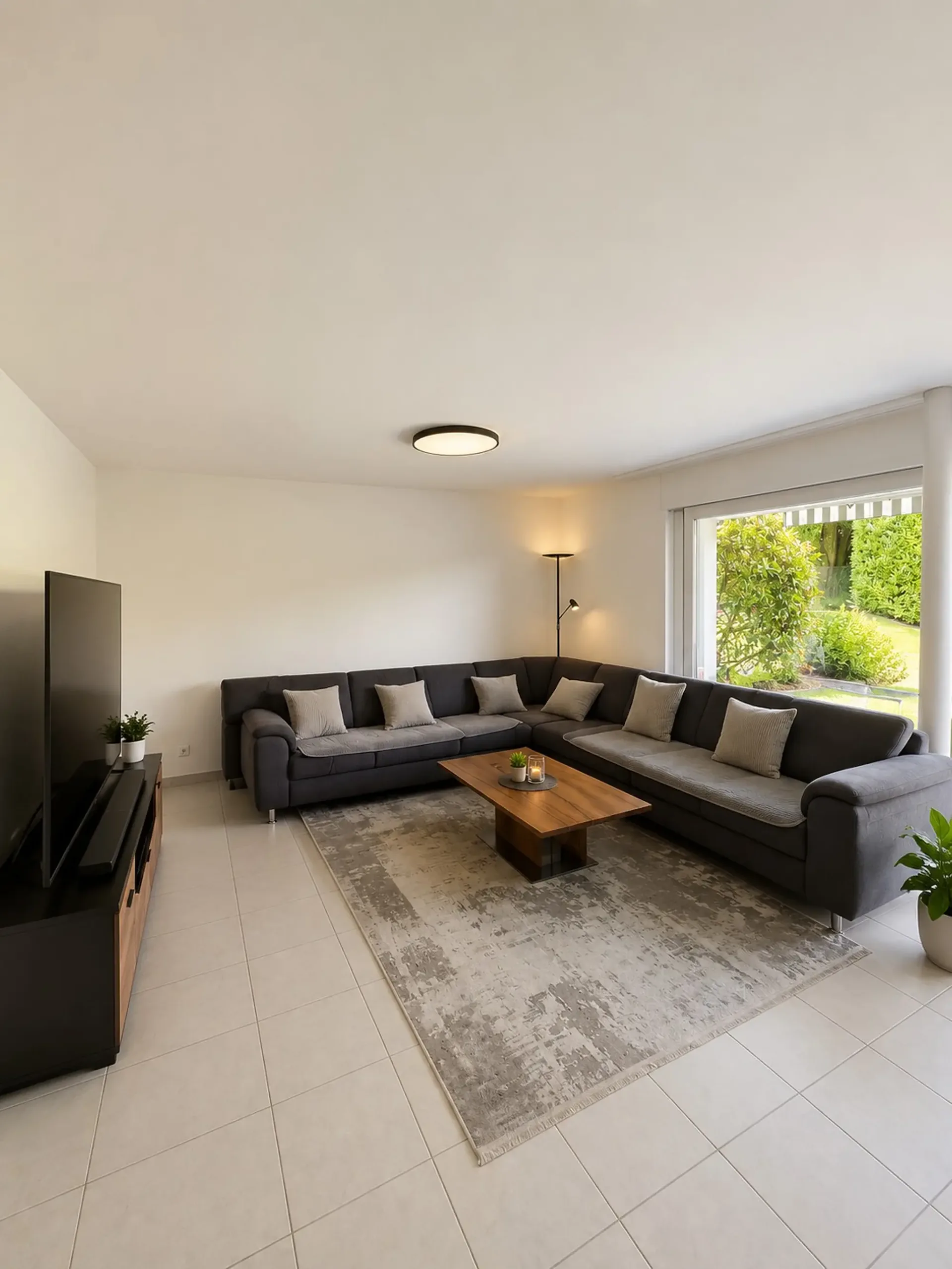 Appartement de jardin spacieux 4,5 pièces
