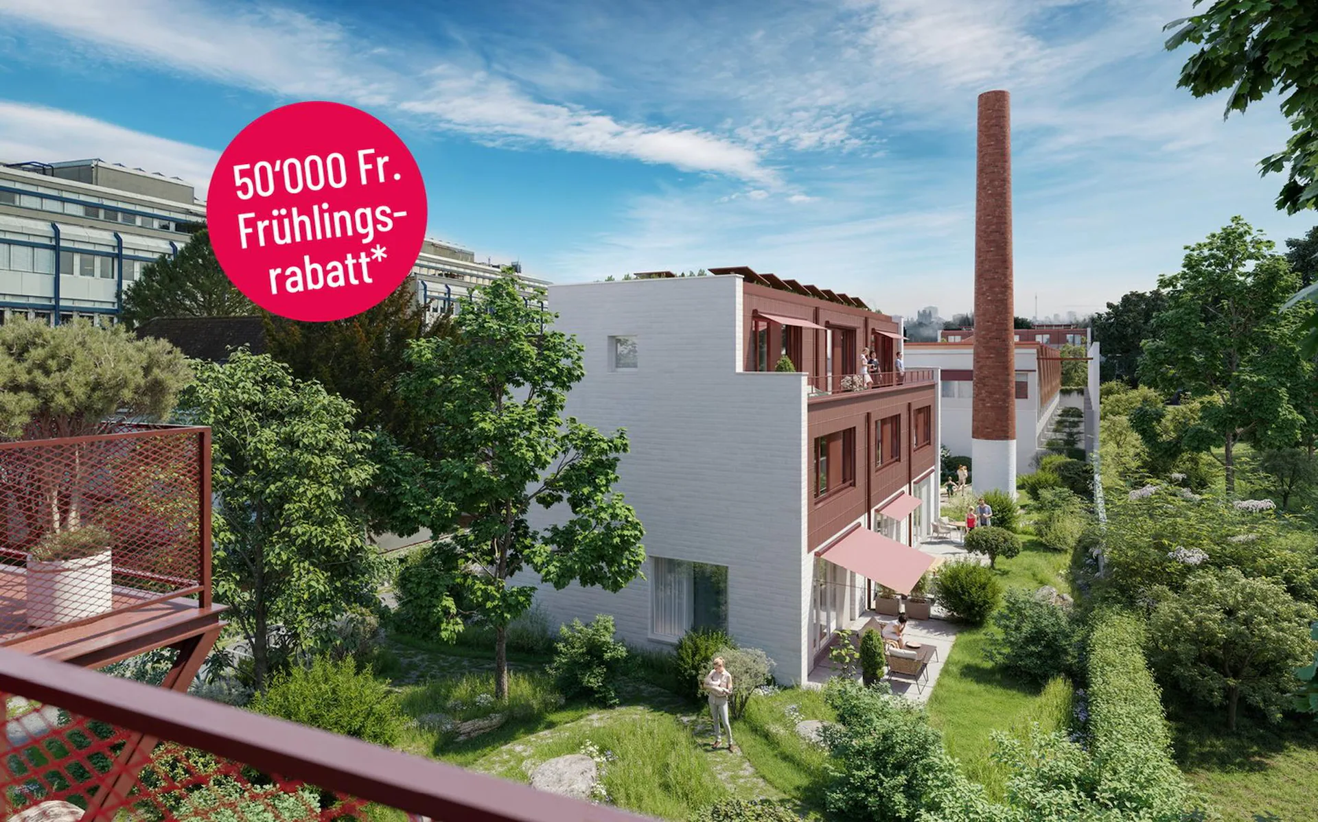 Vert. Privé. Urbain. - Appartements et maisons en rangée