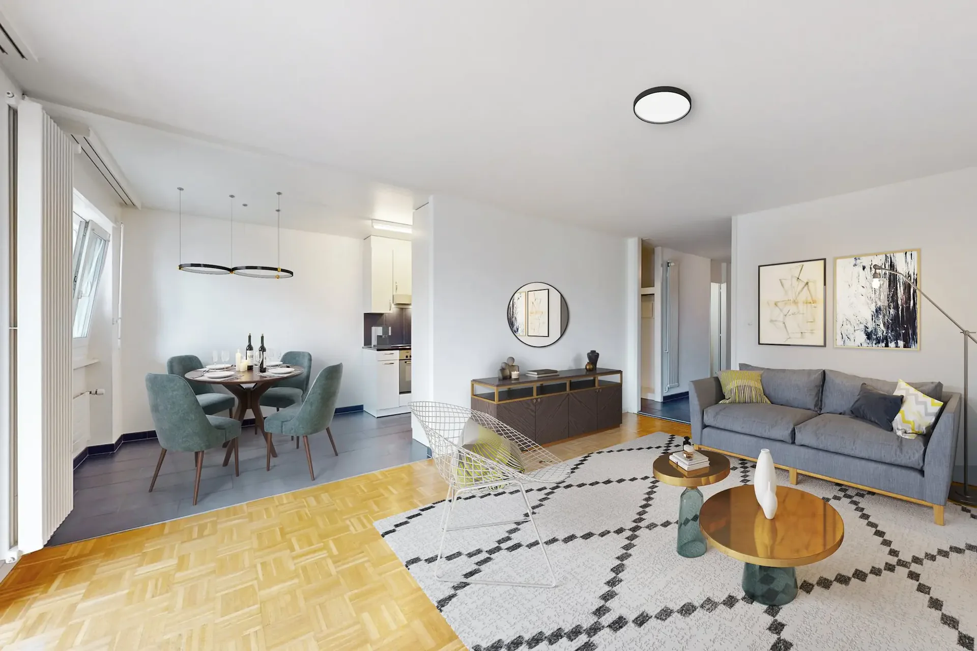 Calm and modernity in the heart of Colombier