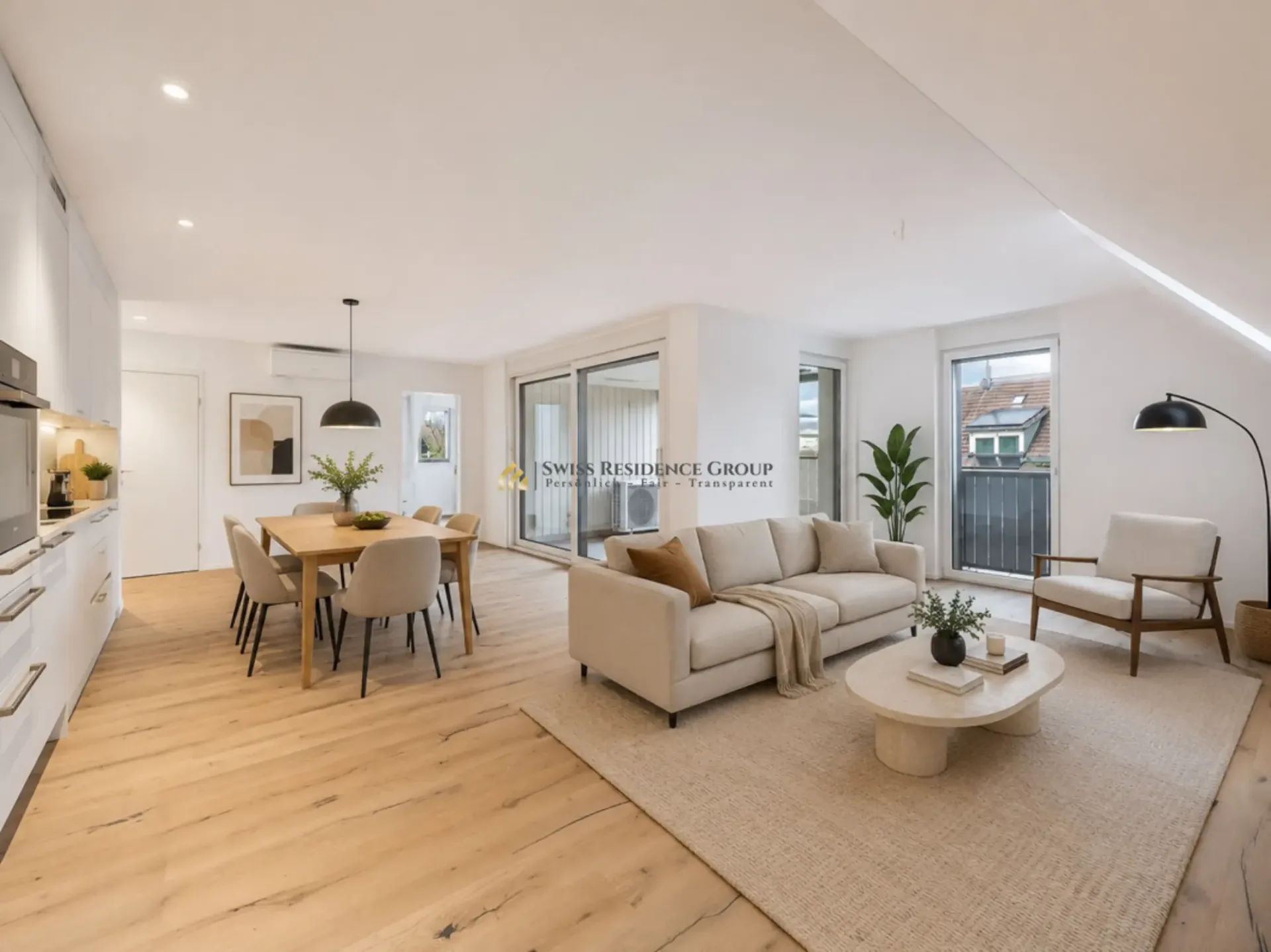 Beat the summer heat with air conditioning - Exclusive 3.5-room new building apartment in the first occupancy