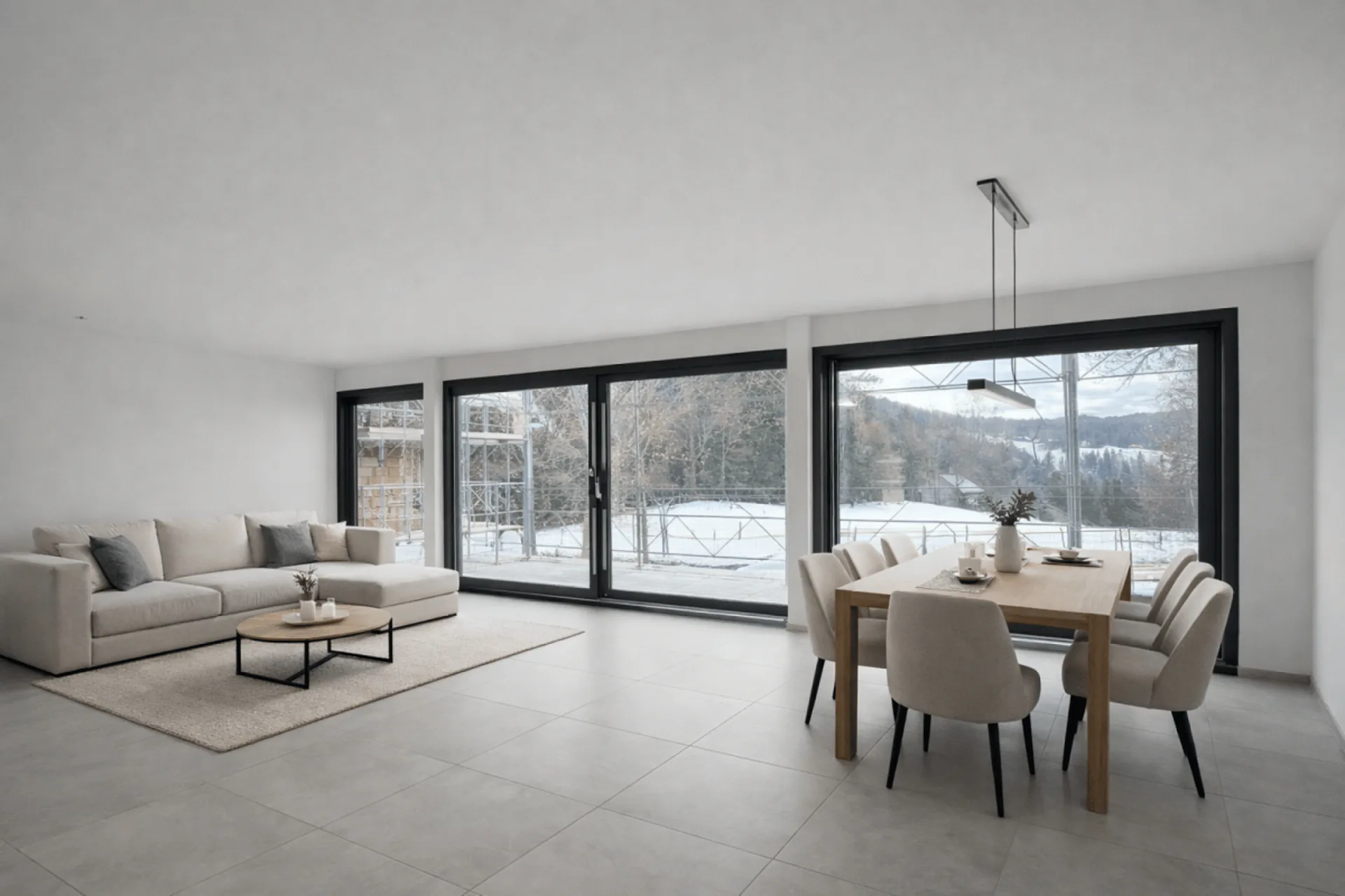 Neue Villa mit hohem Standard und atemberaubendem Blick - Villa A