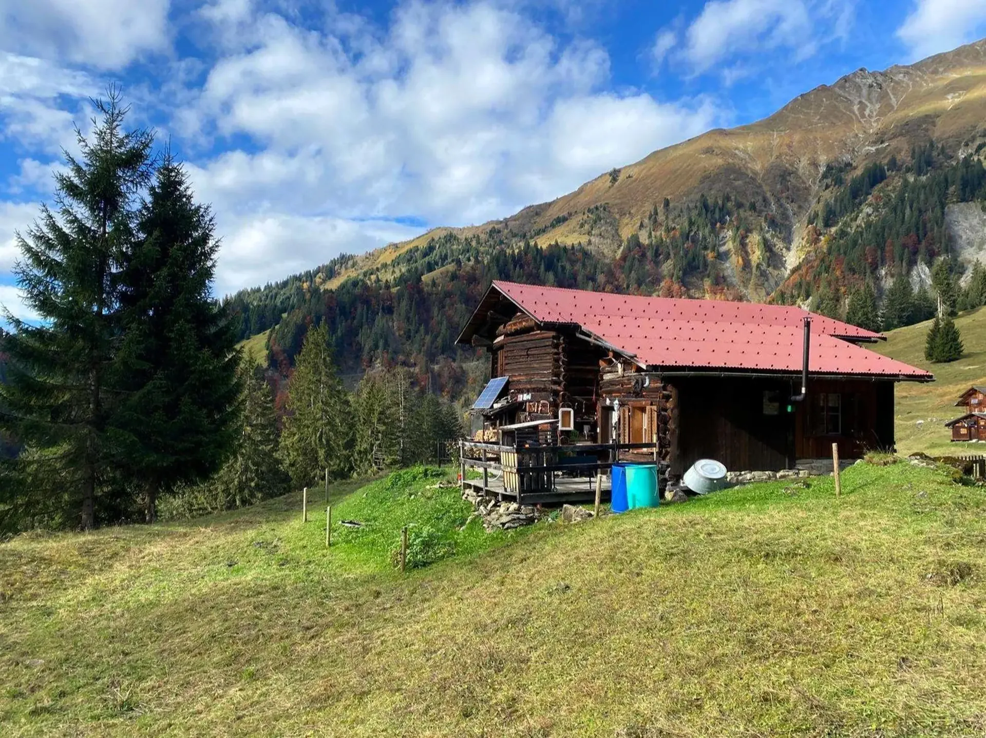 Maiensäss charmant au-dessus de Schiers avec permis de construire