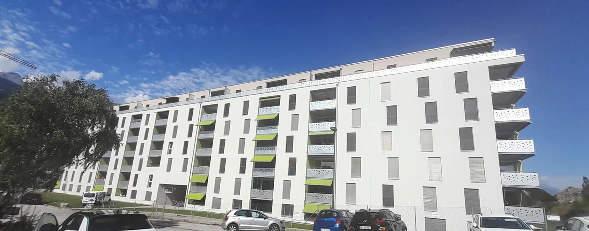 For rent, a nice 3-room apartment with balcony, in the heart of Sierre!