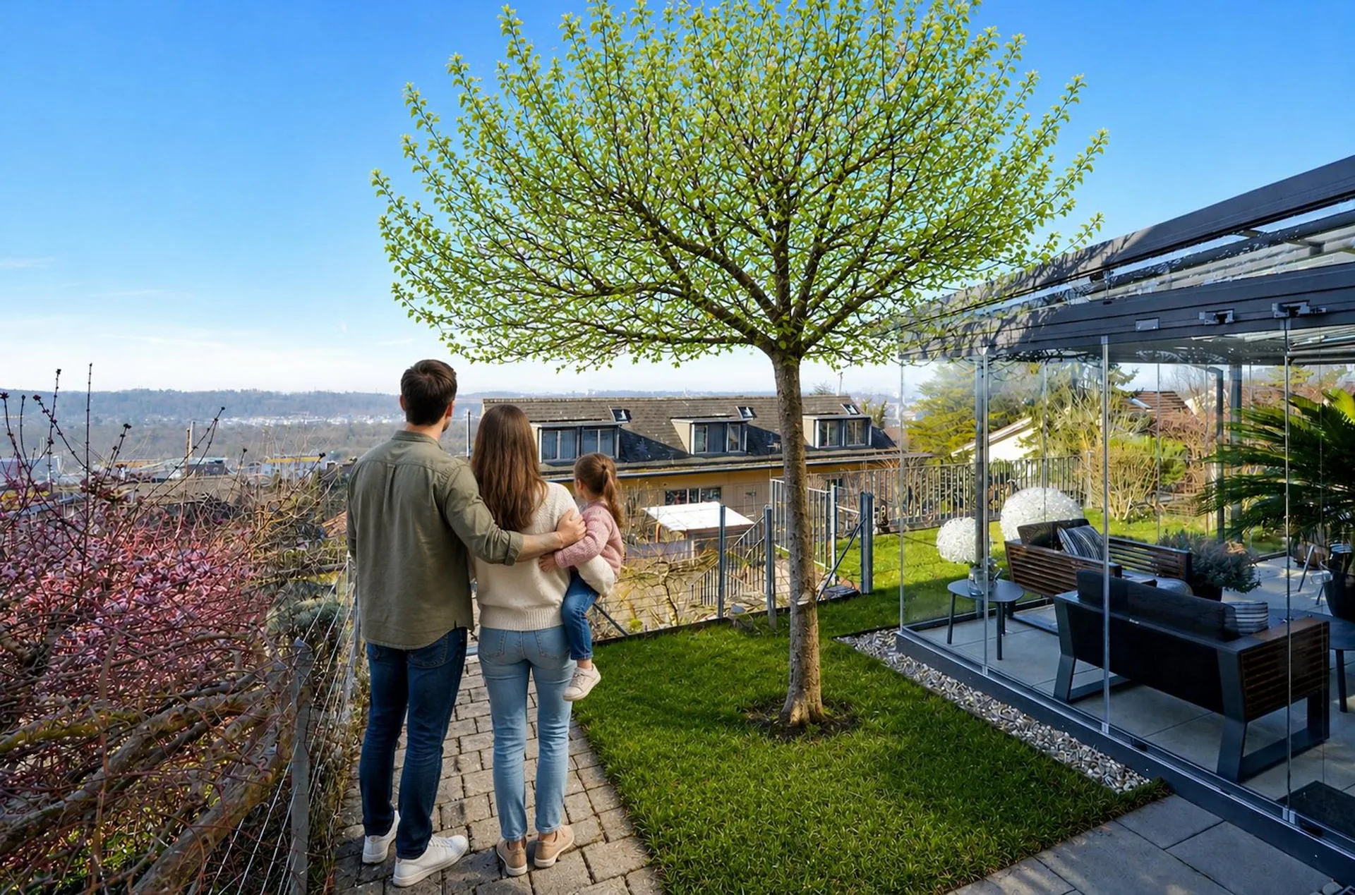 La tua casa familiare con vista panoramica