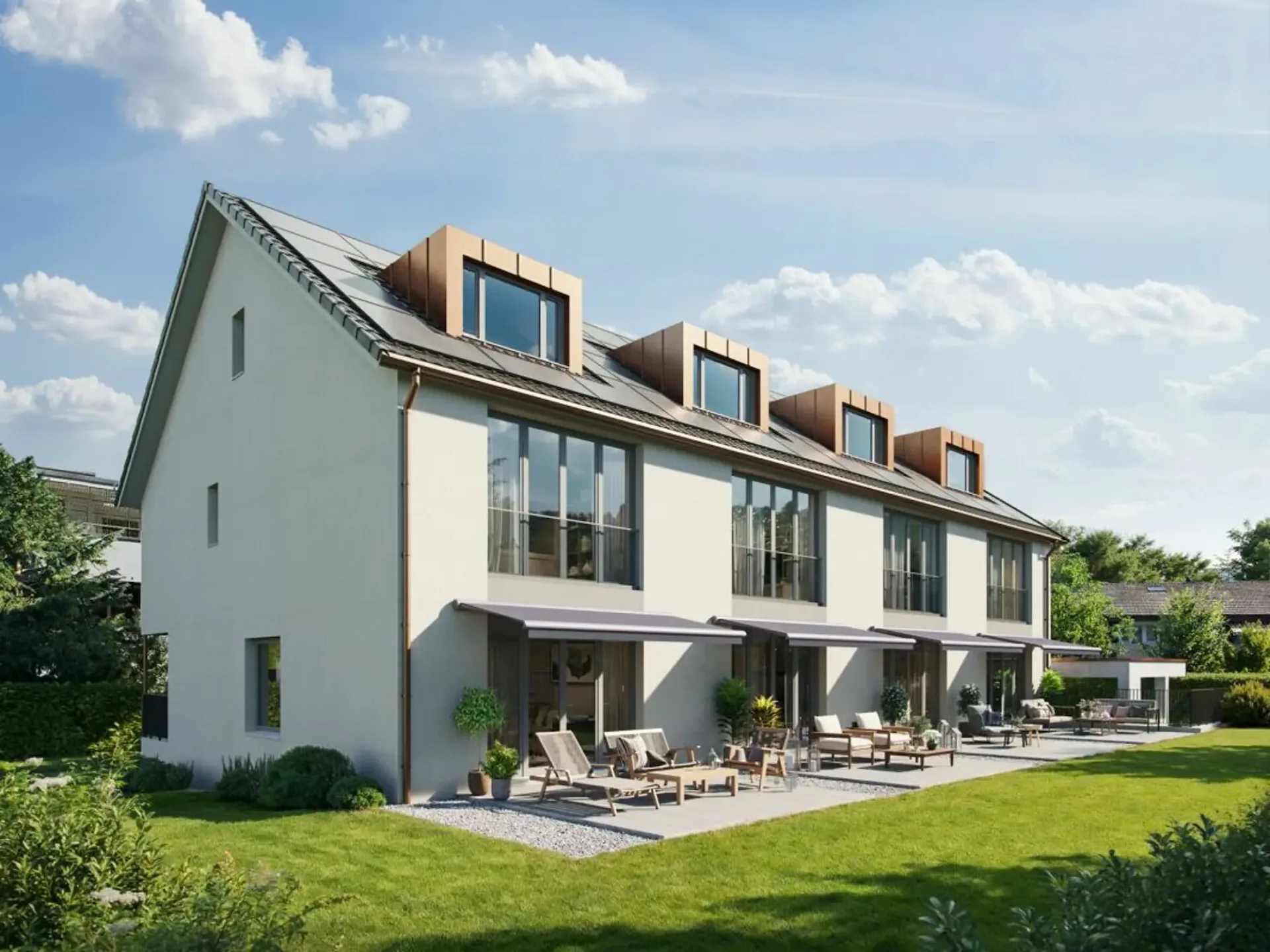 Casa a schiera moderna 5.5 locali con giardino a Ettingen - Prima occupazione