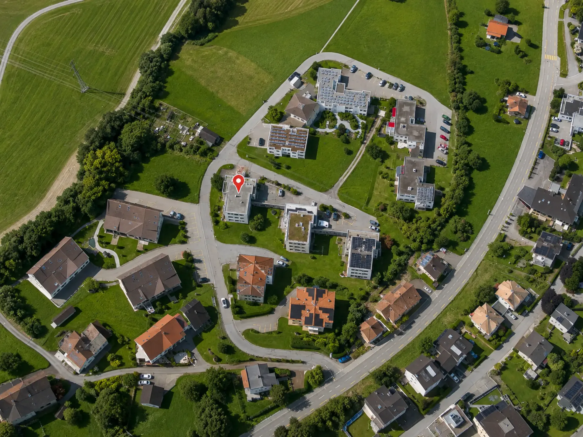 Appartement 2 pièces avec balcon dans un cadre rural calme – Grub SG