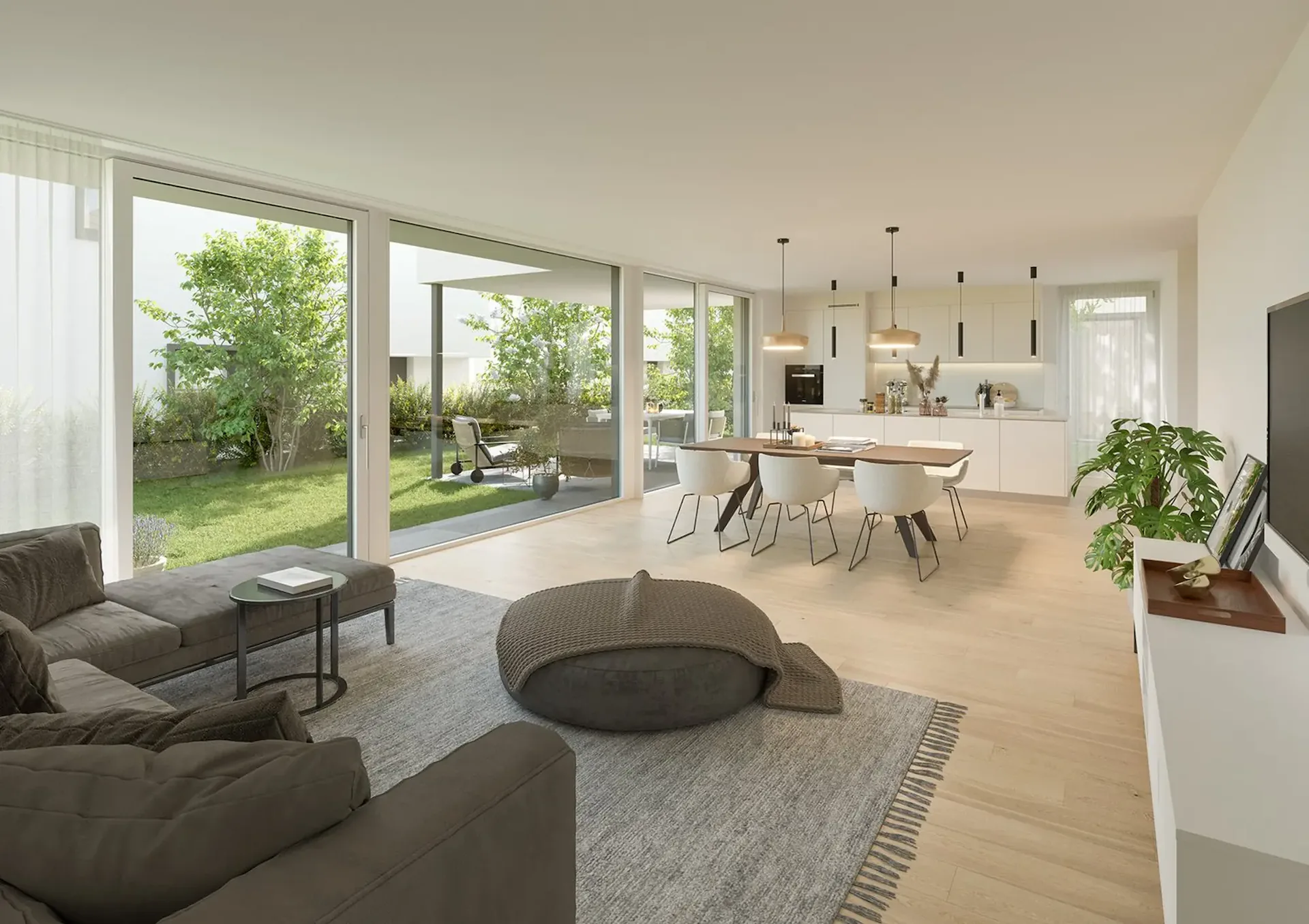 Costruzione nuova: Casa unifamiliare moderna con garage sotterraneo a Möhlin
