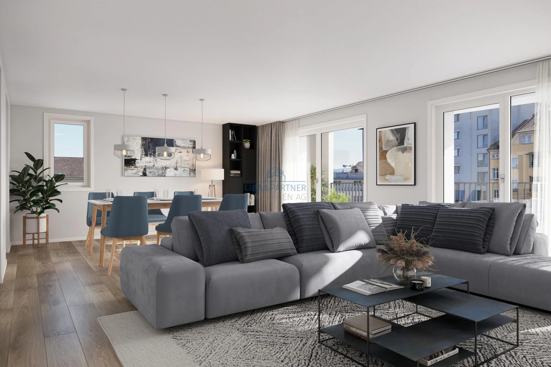 Costruzione nuova: Appartamento attico esclusivo di 3,5 locali con studio e grande giardino sul tetto