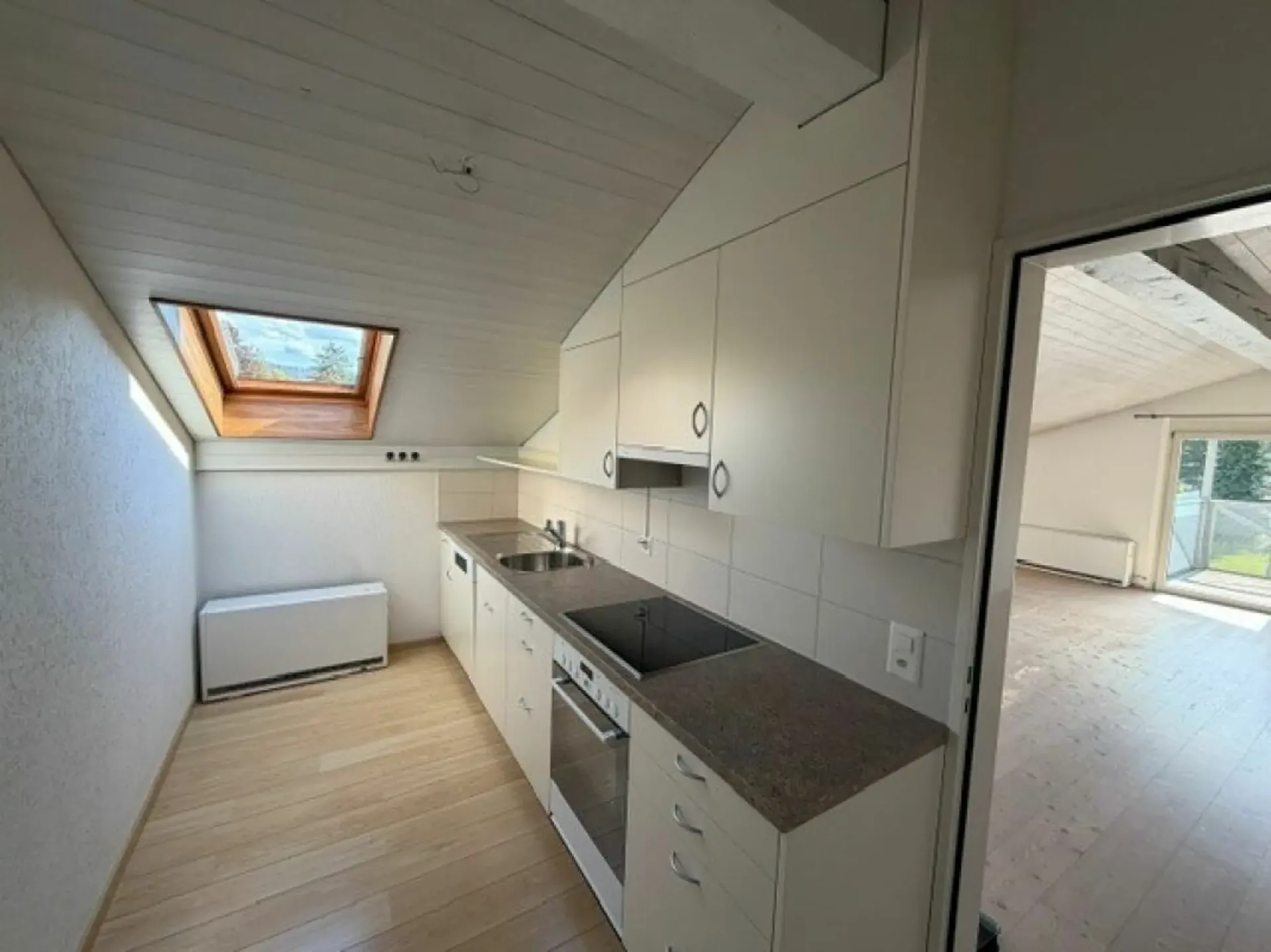 3.5-Room Attic Apartment on Grenzstrasse 16 in Breitenbach