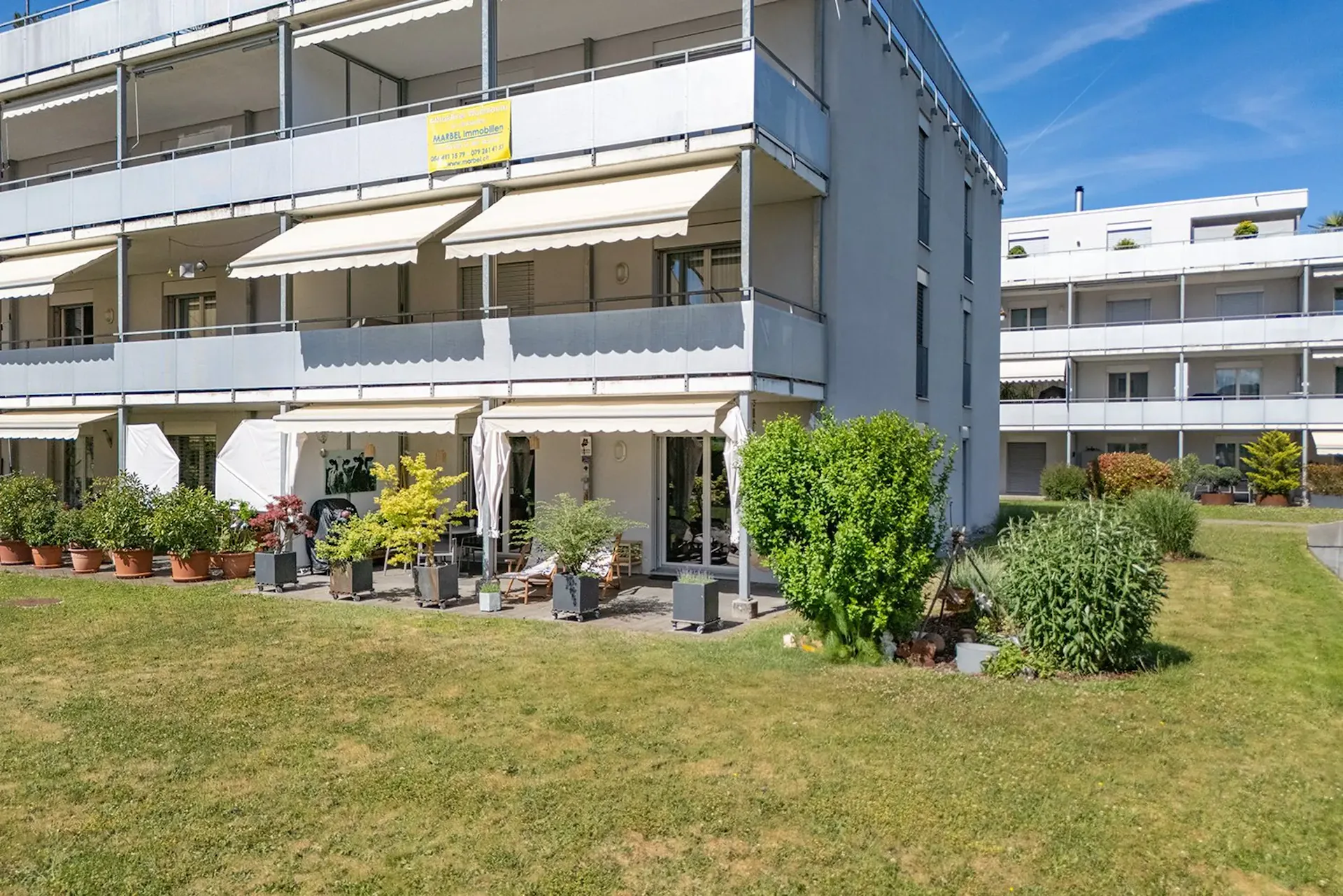 Appartement attractif 4,5 pièces avec grand jardin