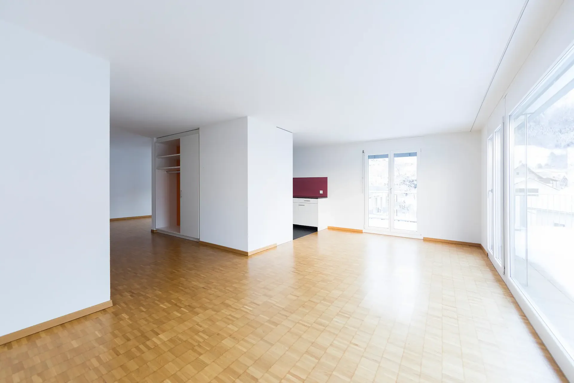 Vivere in mezzo a una scenografia montuosa unica con una terrazza sul tetto di 90m²
