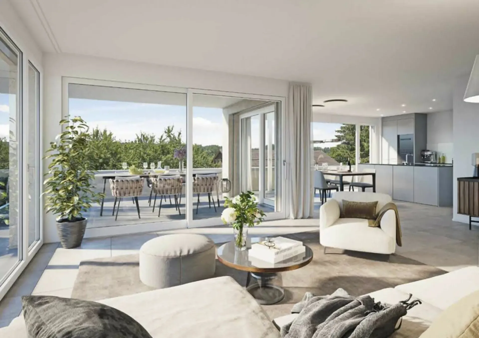144 m² | 4,5 pièces appartement au dernier étage | Première occupation