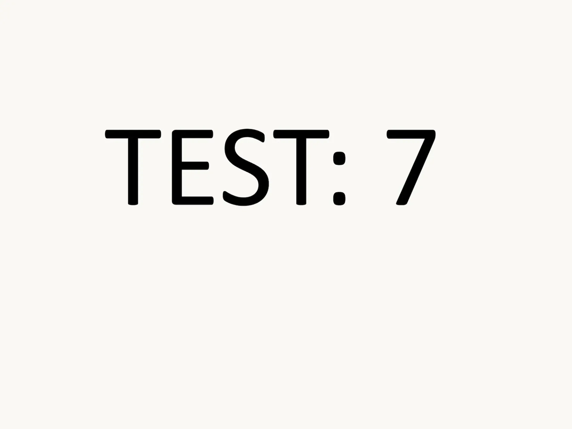 Test: 7 Multi-family house