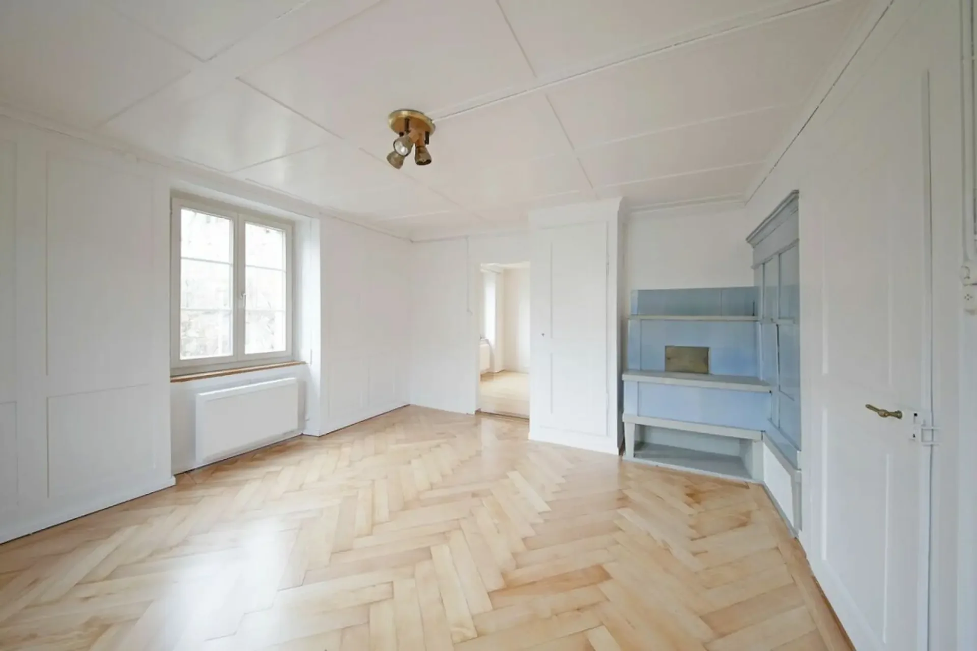 Appartement de 6 pièces rénové avec beaucoup de charme et jardin privé!