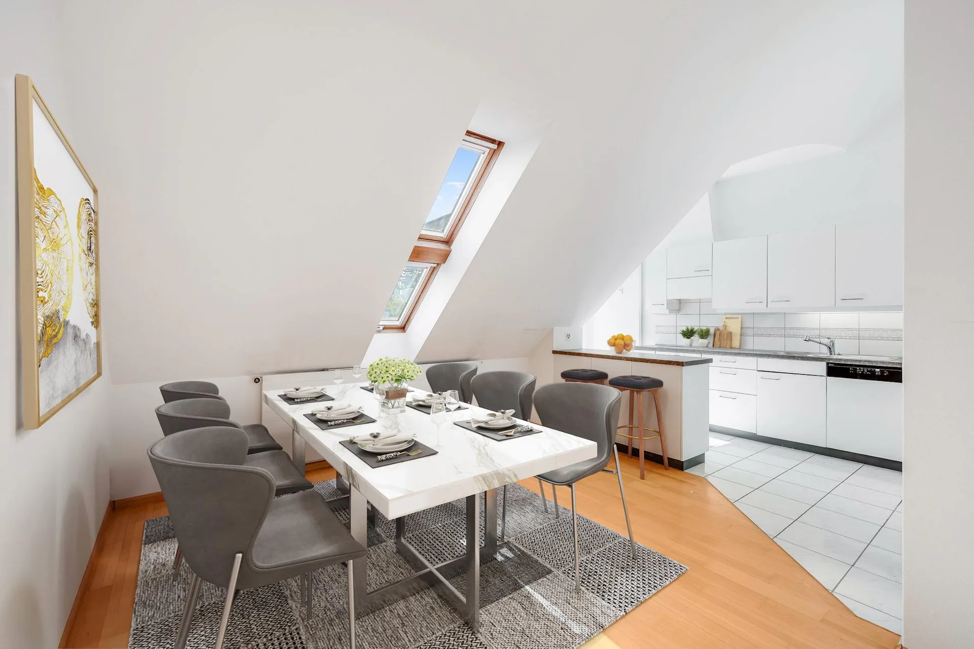 LUMINOSA MAISONETTE MANSARDATA CON AMPI SPAZI E TRANQUILLITÀ