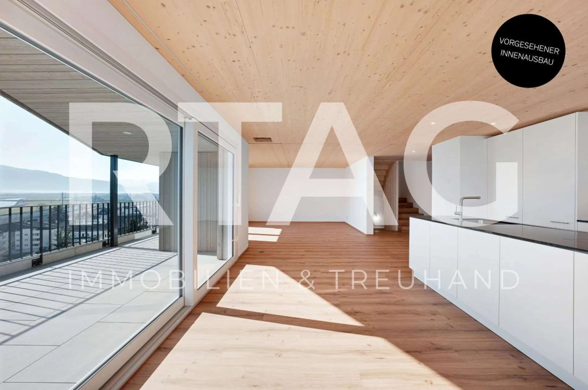 Vivere con vista – case a schiera nuove eleganti