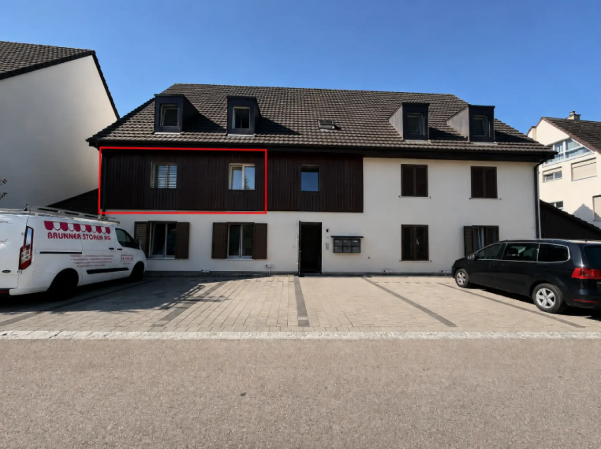 Moderne 4.5-Zimmer-Wohnung mit Balkon und Blick ins Grüne