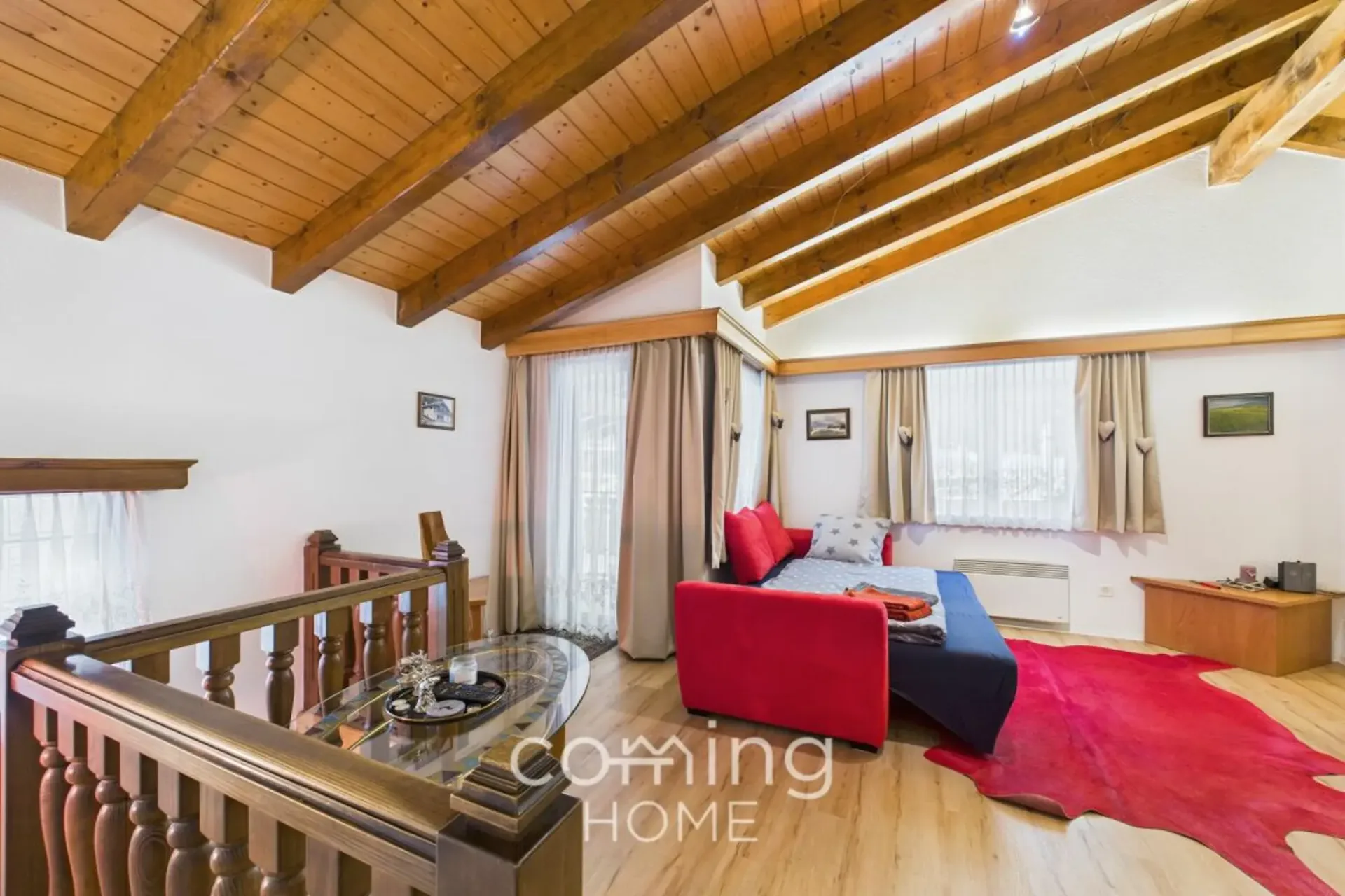 A retreat in the Saas Valley - a stylish house with panoramic mountain views in peaceful Eisten