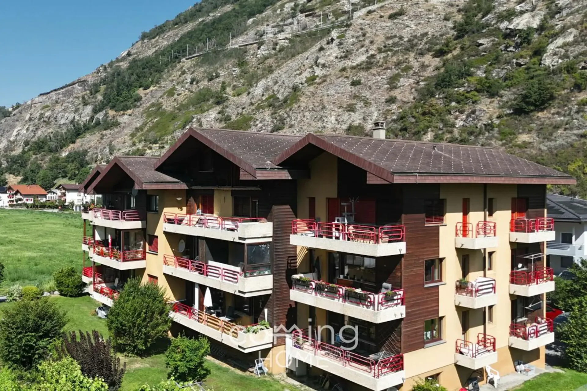 Spacieux appartement de 5,5 pièces avec balcon à Brigerbad