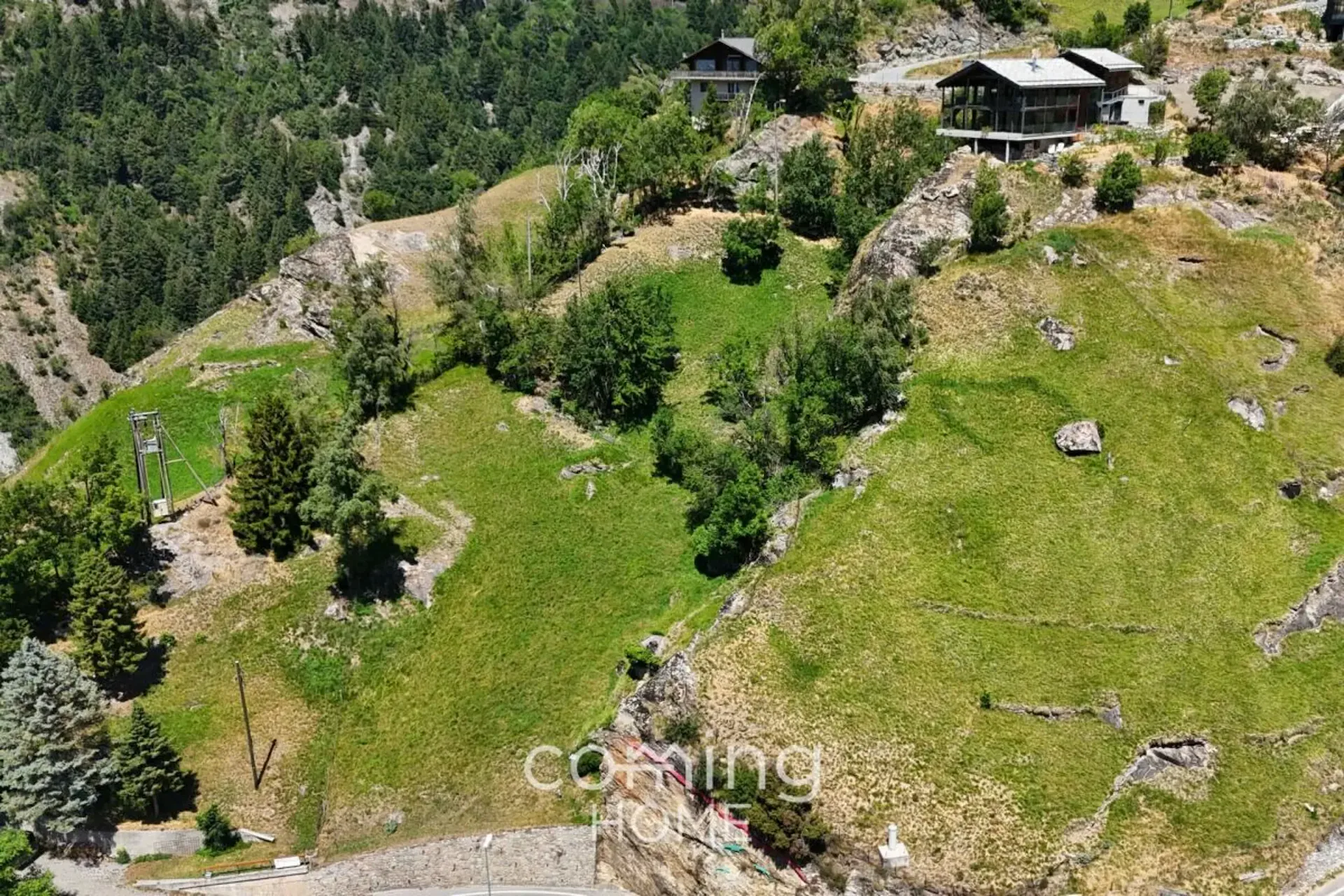Il vostro posto soleggiato con vista panoramica - Lotto edificabile a Eggerberg per sognare