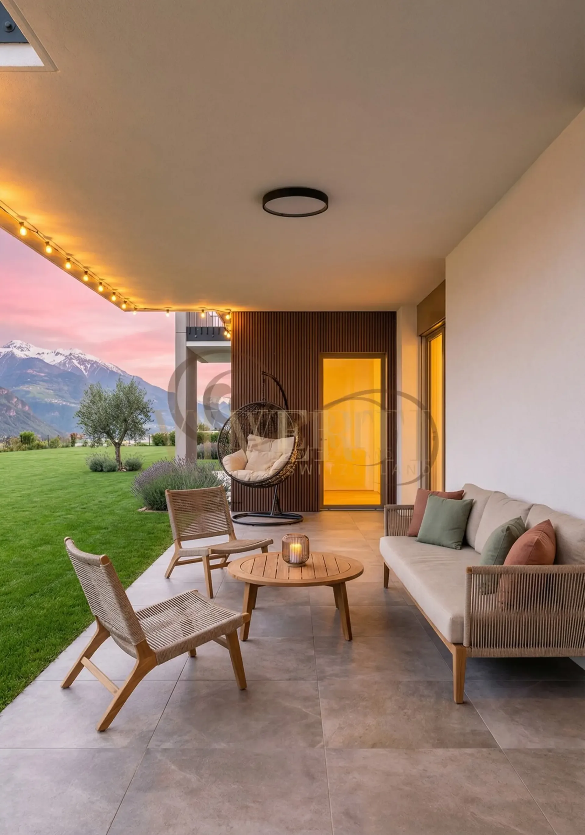 Luxurious 2.5-room apartment with garden in Biasca