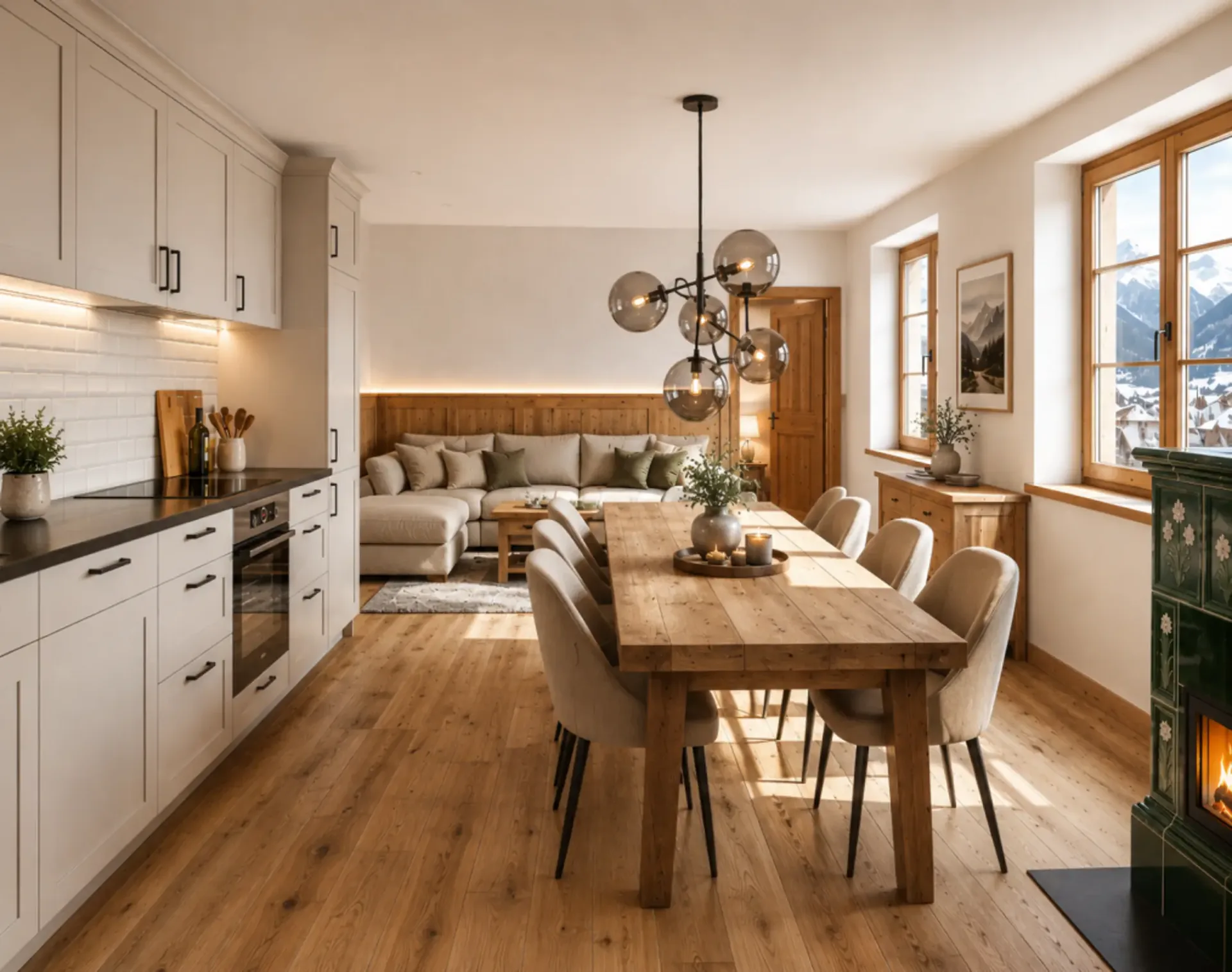 Construction Neuve : Vie Alpine dans l'Engadine - Tel que Vous l'Imaginez