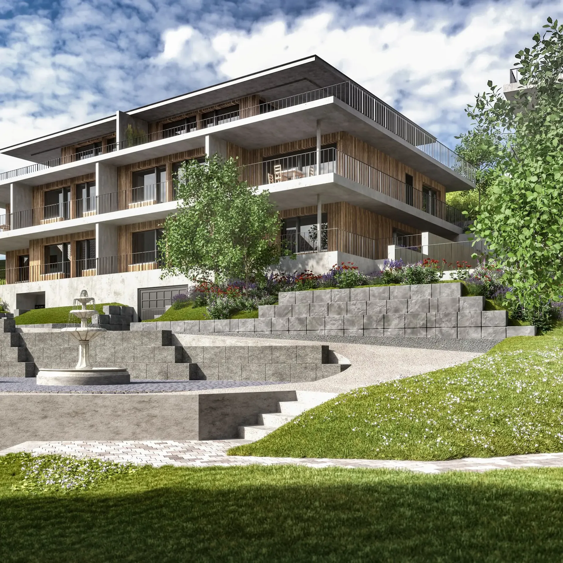 Nuovo, esclusivo appartamento duplex attico di 4,5 locali - vivere come in una casa unifamiliare