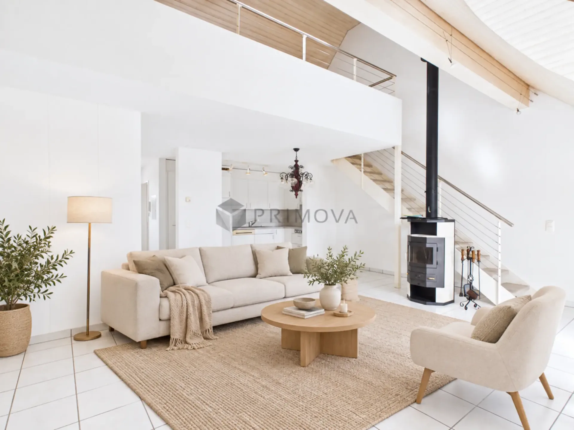 Lumière, charme et convivialité - Appartement de 2,5 pièces en mansarde à Klingnau