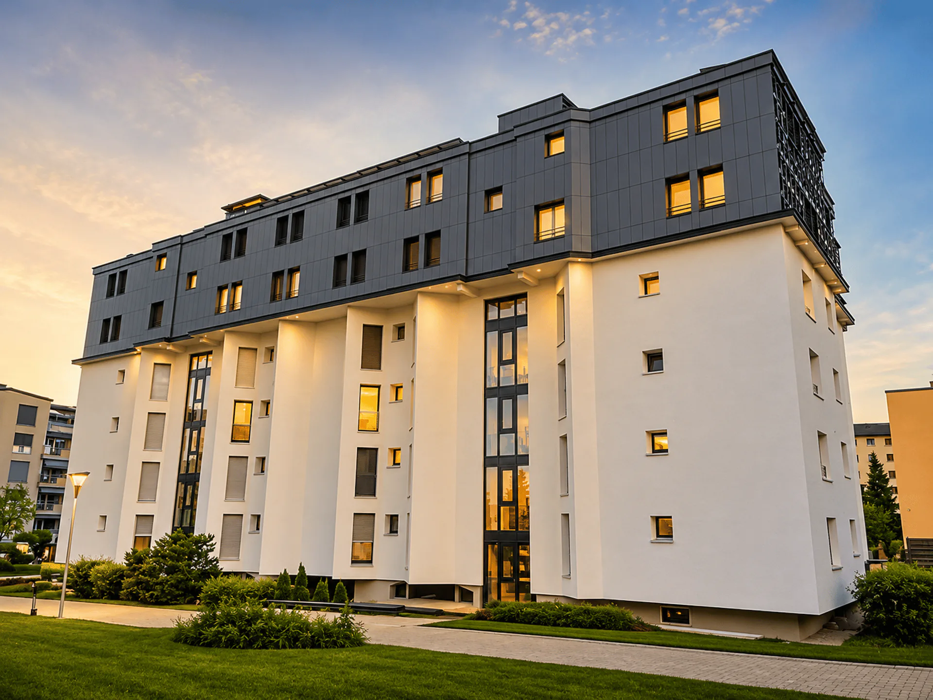 Apartment with 4.5 rooms - 118 m² - 2 parking spaces - Fully renovated