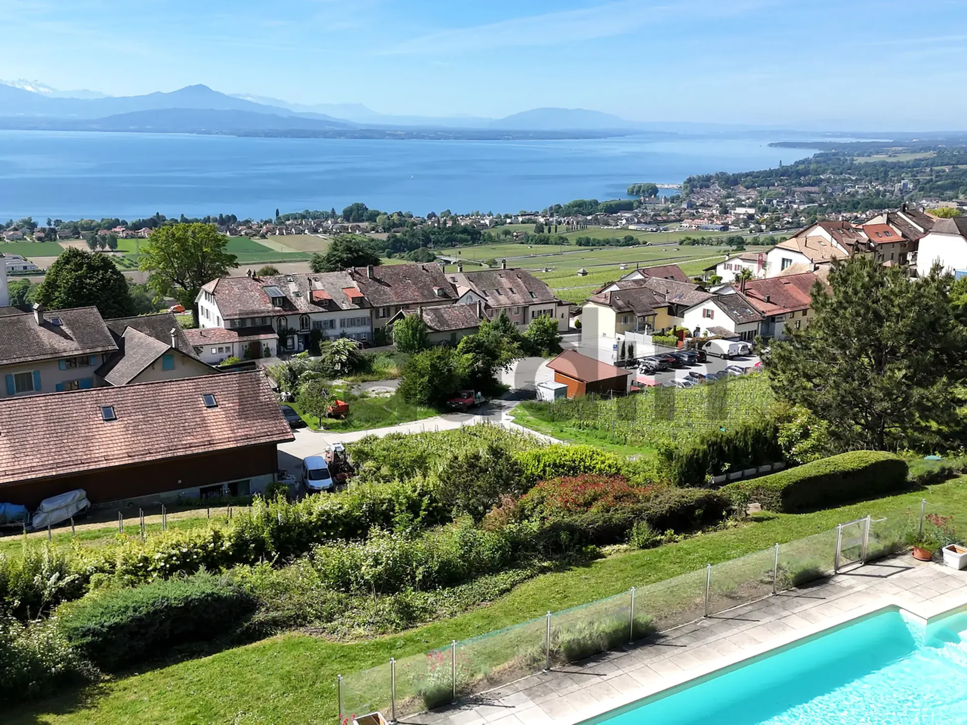 Una proprietà prestigiosa con vista sul Lago di Ginevra