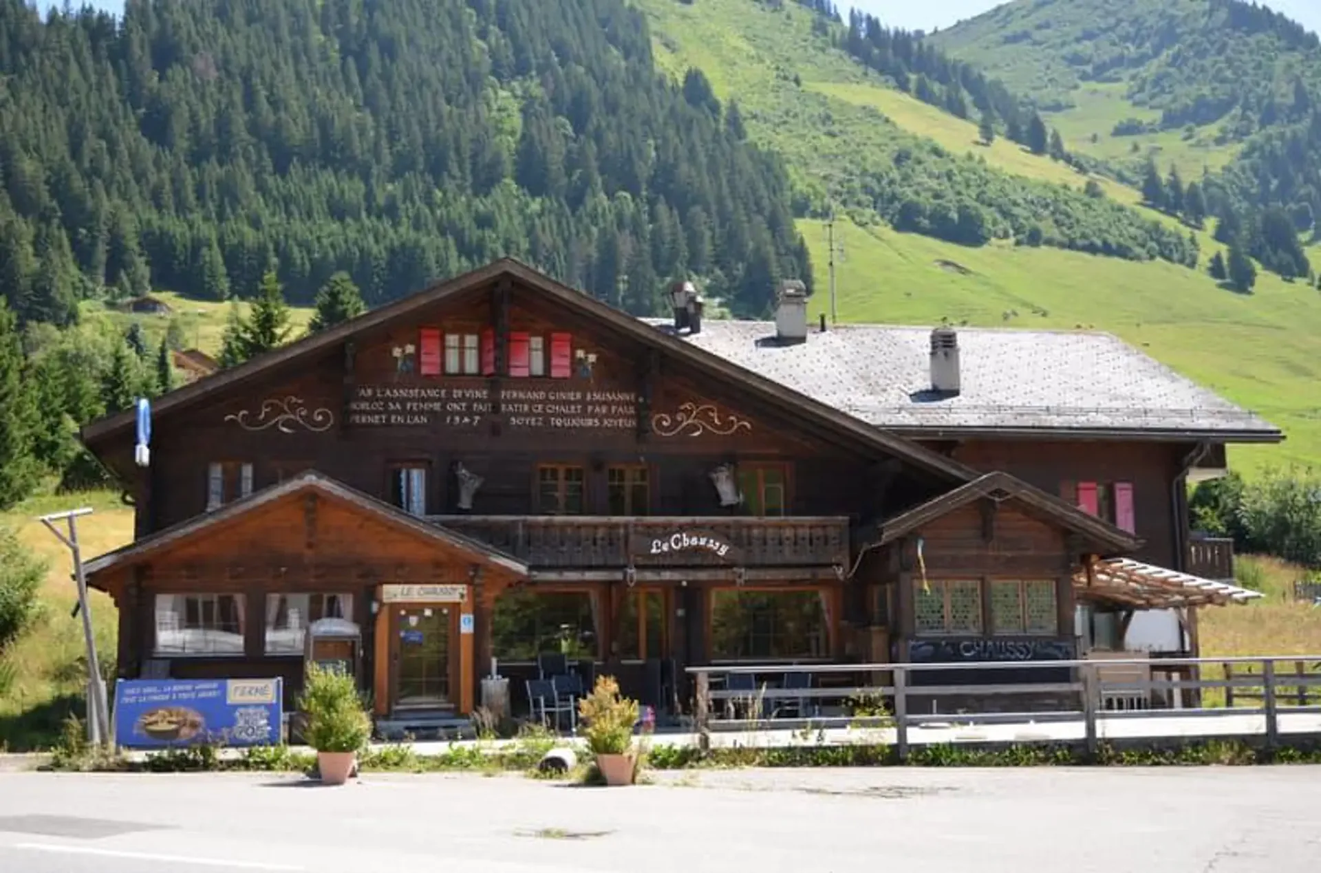 Hotel-Restaurant mit Charakter am Col des Mosses