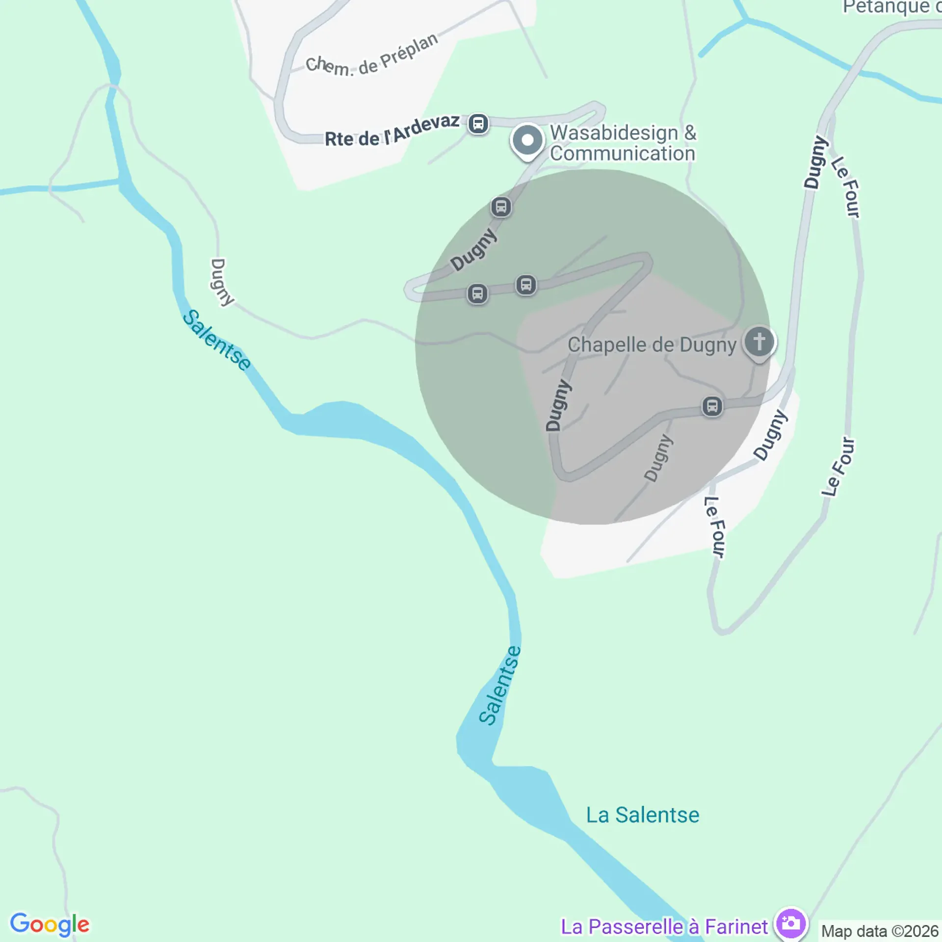Dugny (Leytron), Baugrundstück 612 m2 mit außergewöhnlichem Rahmen