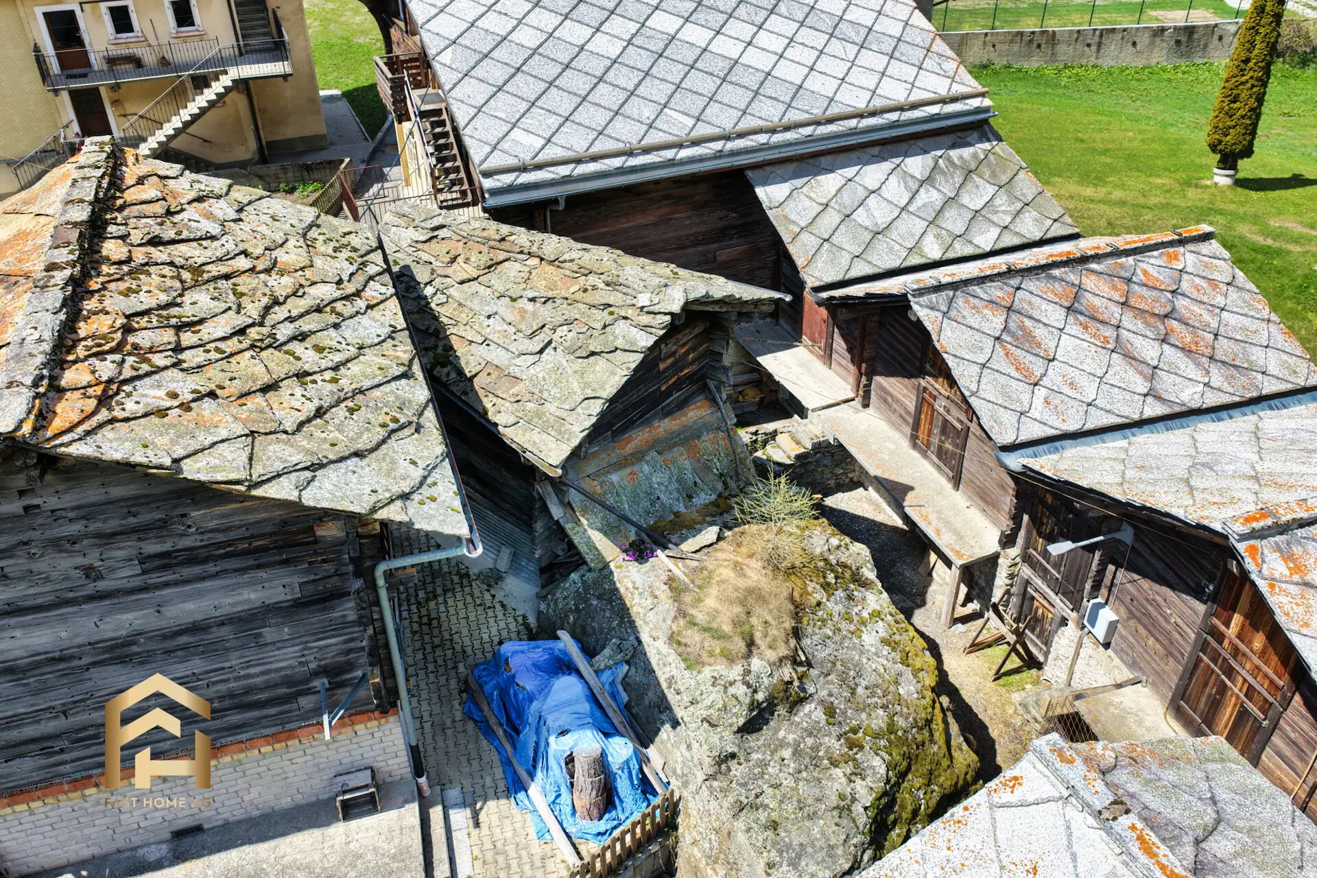 Historischer Walliser Speicher mit Charme im Herzen von Saas-Balen