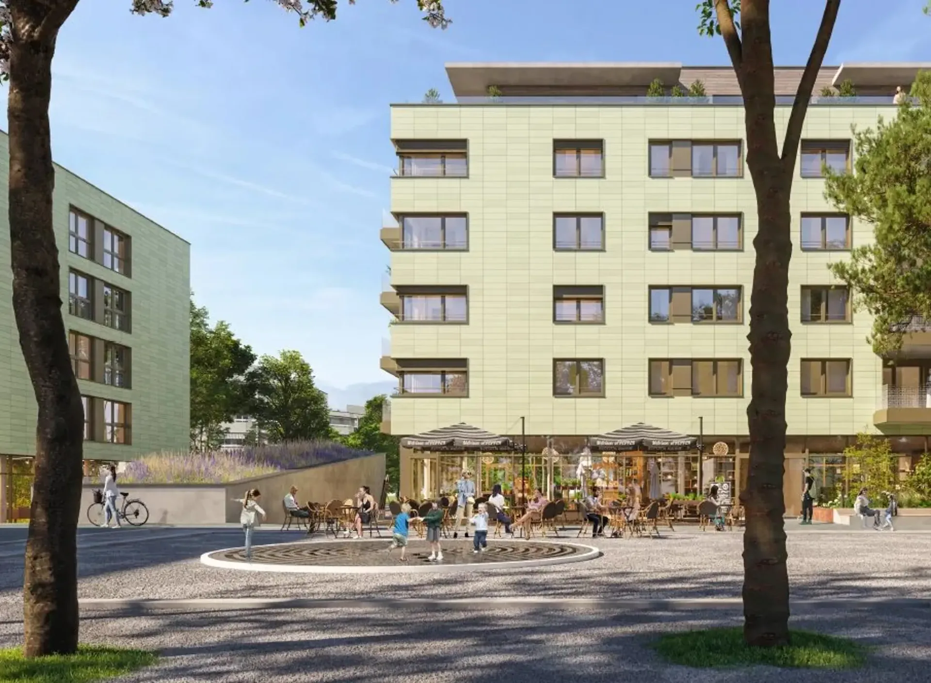 Zu verkaufen in Ecublens - Gewerbefläche - neue Residenz - 154 m²