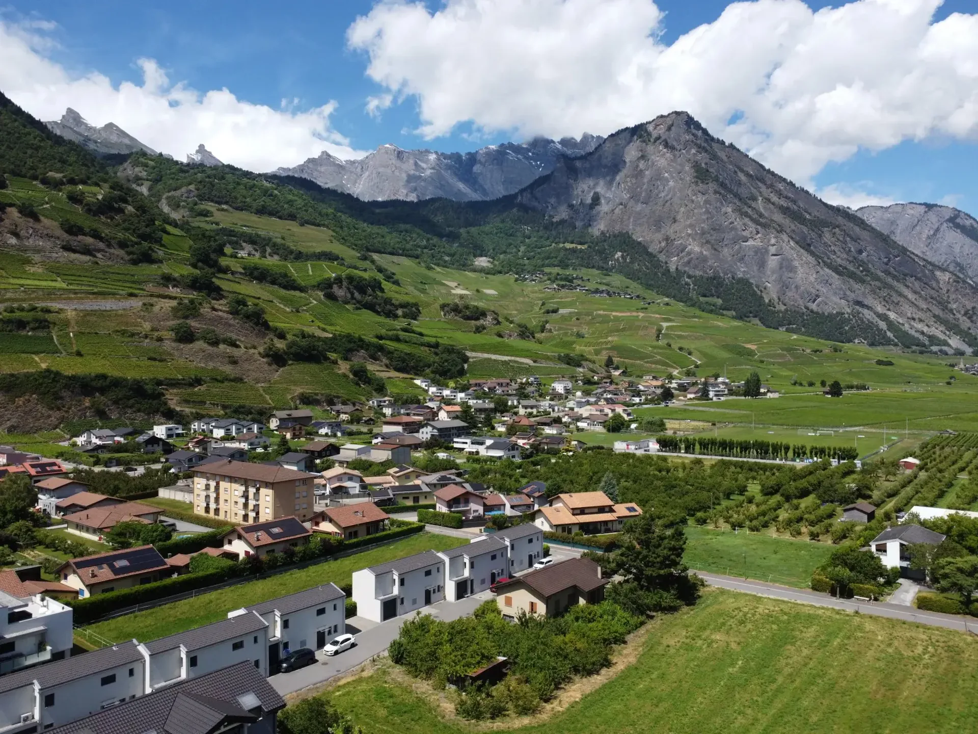 Semi-detached house with 4.5 rooms in Saillon