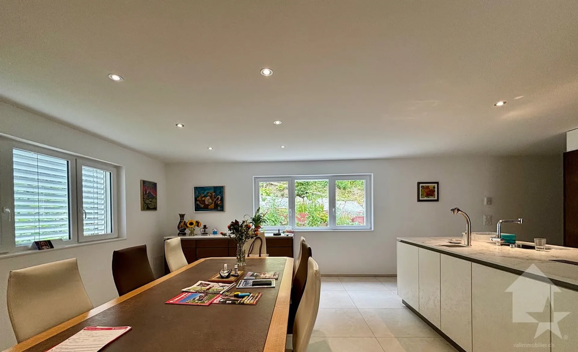 Magnifique appartement avec vue dégagée sur les Alpes