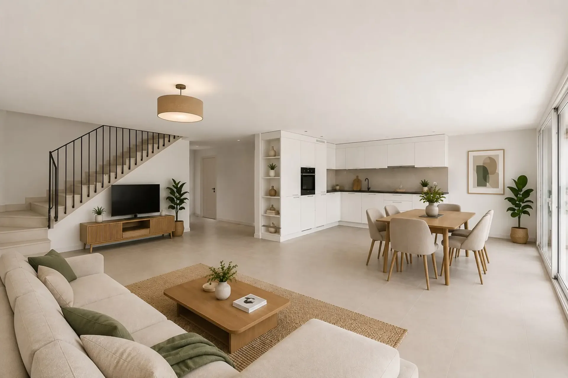 Wohnung 4,5 Zimmer im Doppelhaus mit Terrasse und Garten