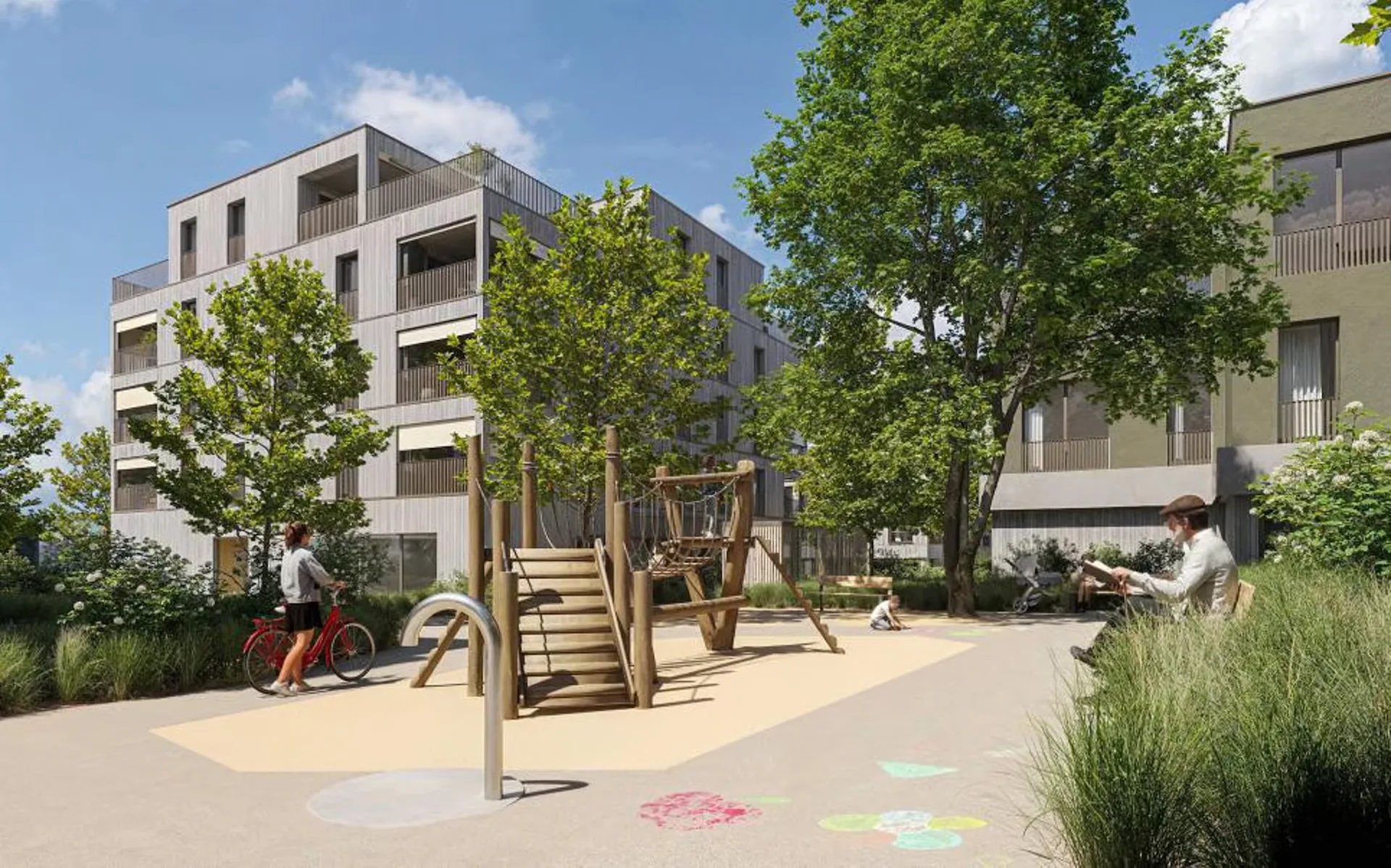 LETZTE 5,5 ZIMMER VERFÜGBAR - BAUSTELLE IM GANG
