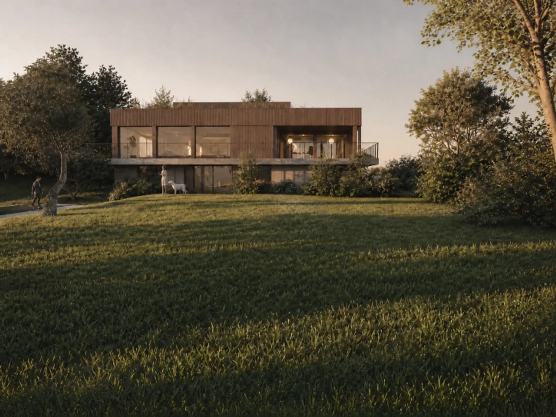 Elegante villa moderna con vista panoramica in un quartiere prestigioso - N