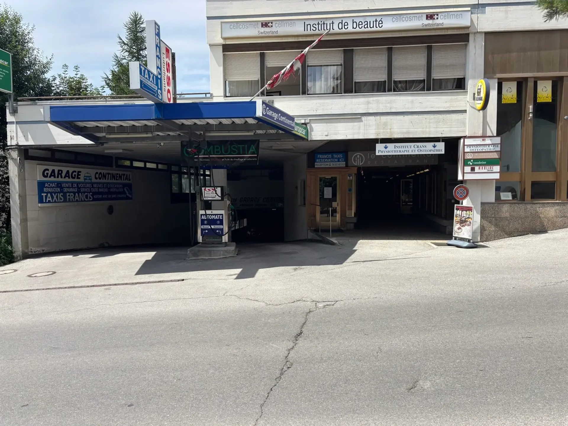 Unterirdischer Parkplatz