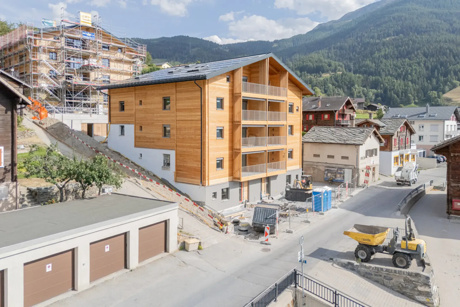 4.5-Zimmerwohnung zur Miete (Erstbezug): Neubau Hasol in Bürchen